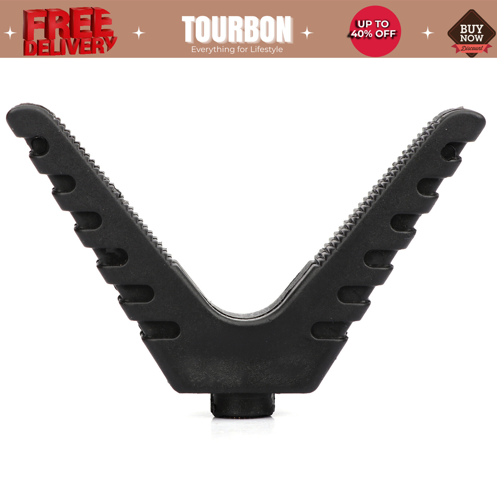 Tourbon Shooting V Yoke Mount with Camera Thread for Monopod Tripod Stick in USA