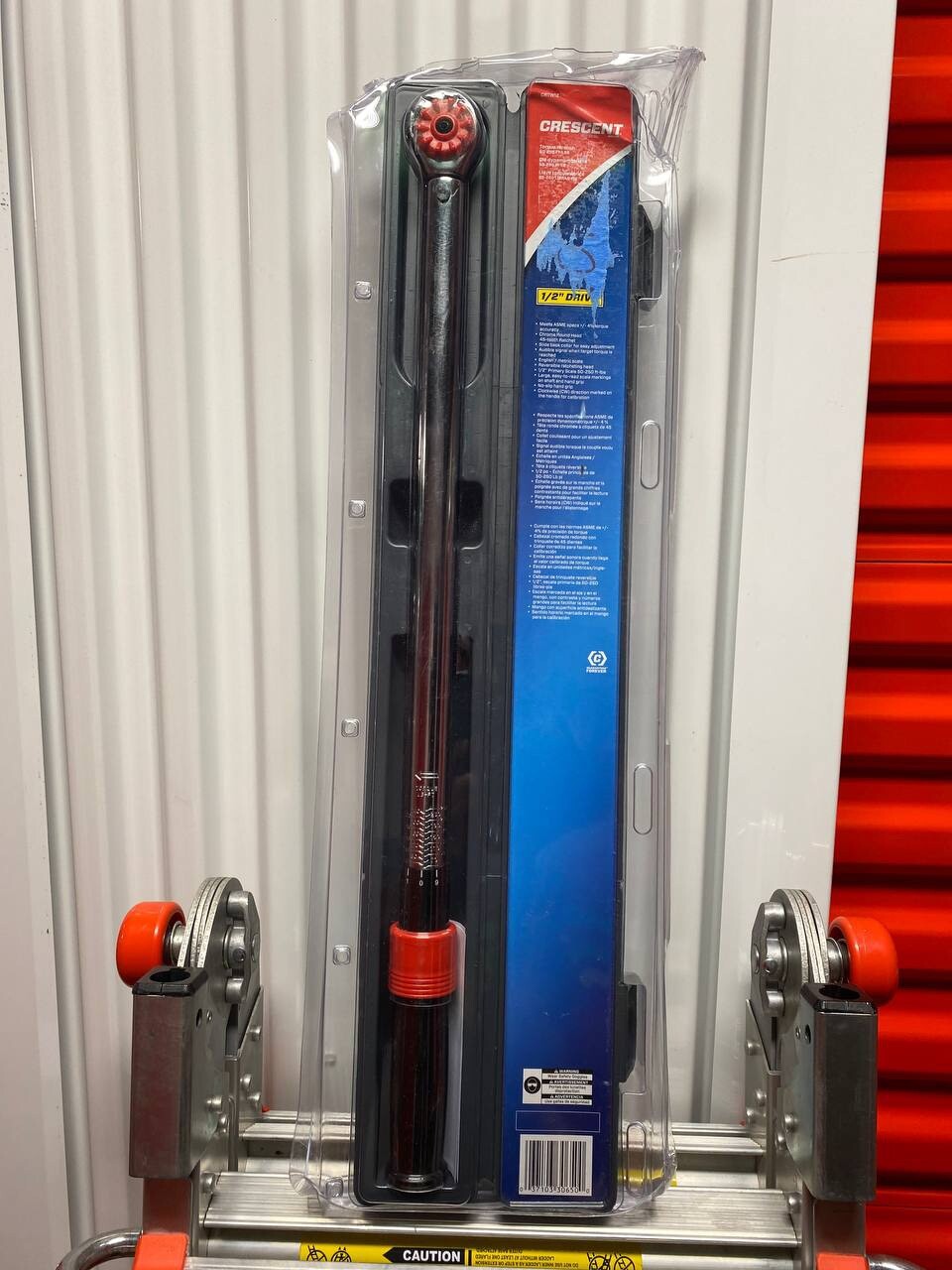Crescent 1/2 In. Drive X 23.25 In. L 50-250 Ft. Lbs. Micrometer Torque Wrench 1
