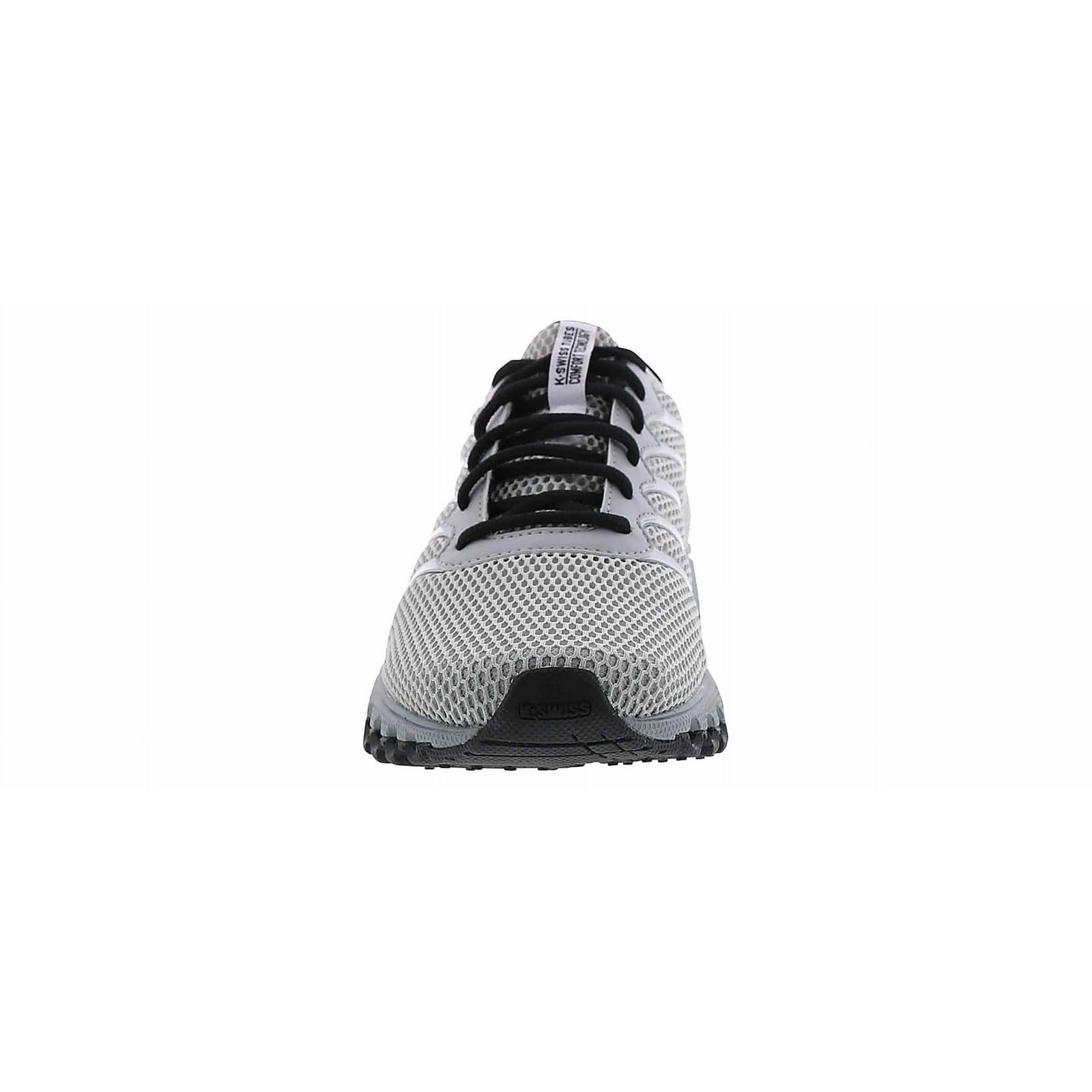 K-Swiss Men's Tubes Comfort 200 Running Shoe 07112 -071 Highrise/Black/White