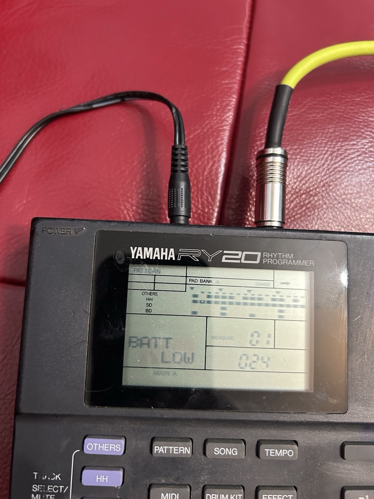Yamaha RY20 Rhythm Programmer Drum Machine with Adapter
