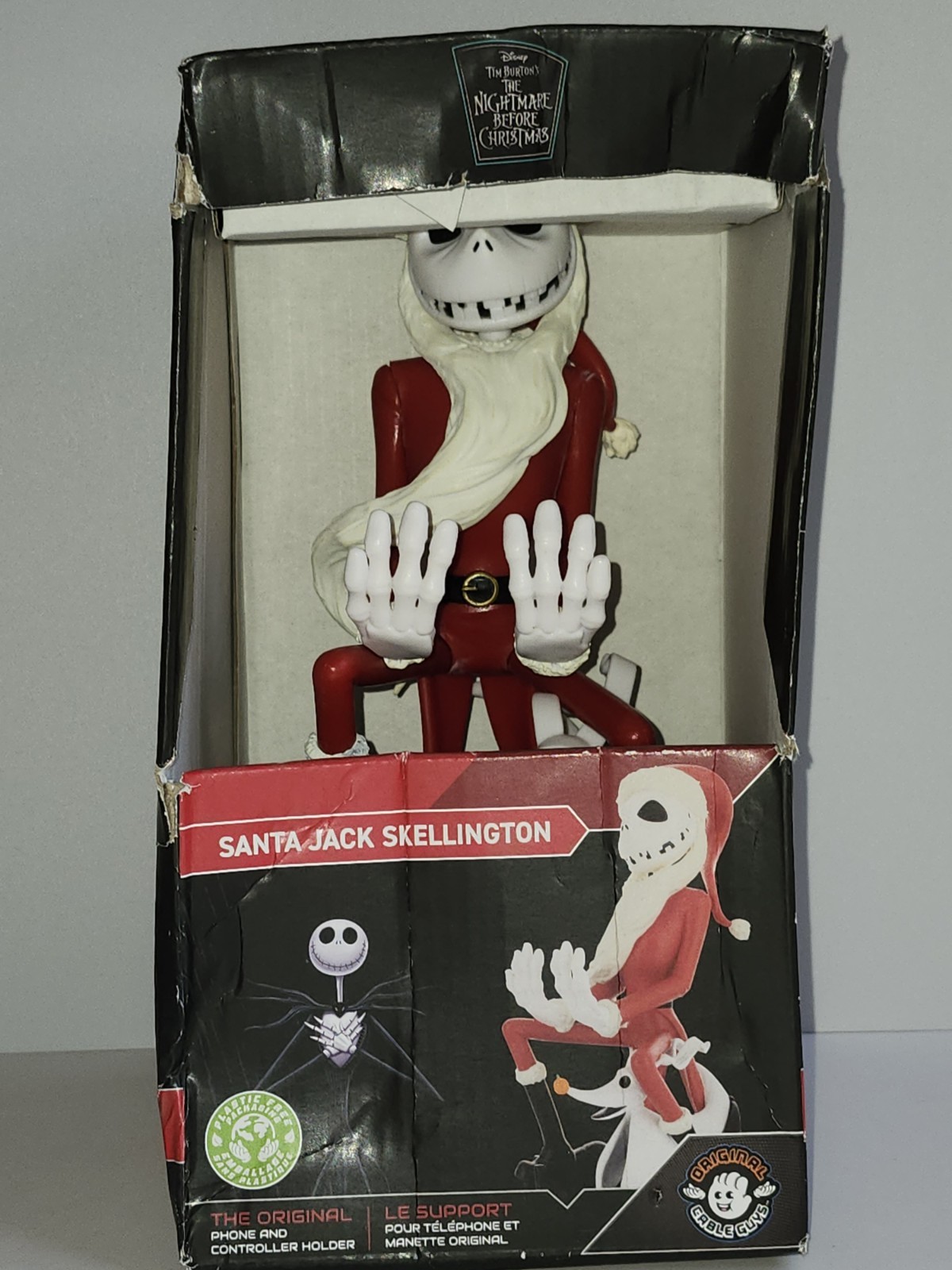 Disney Nightmare Before Christmas Santa Jack Skellington Phone/Controller Holder