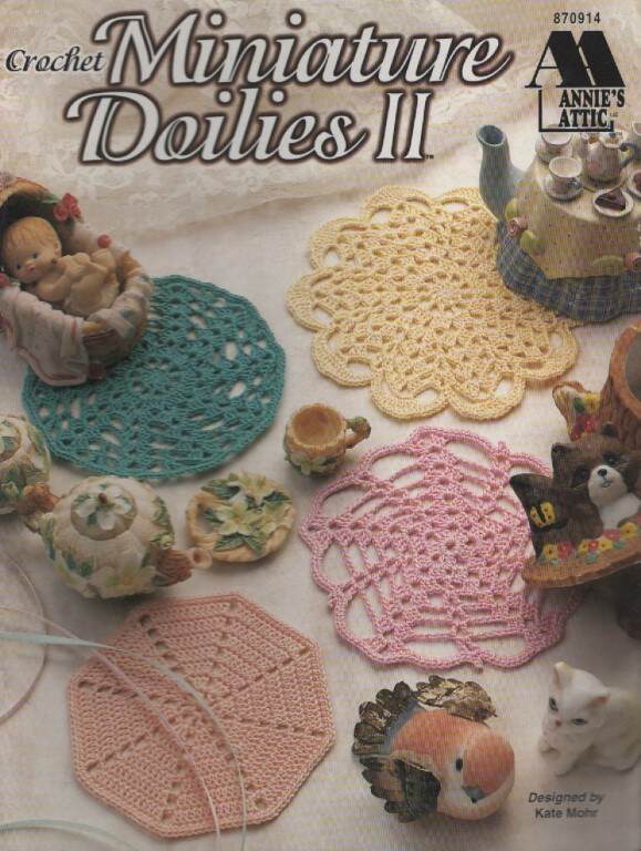 CROCHET MINIATRUE DOILIES II MUST SEE!!! BEAUTIFUL DESIGNS!!!