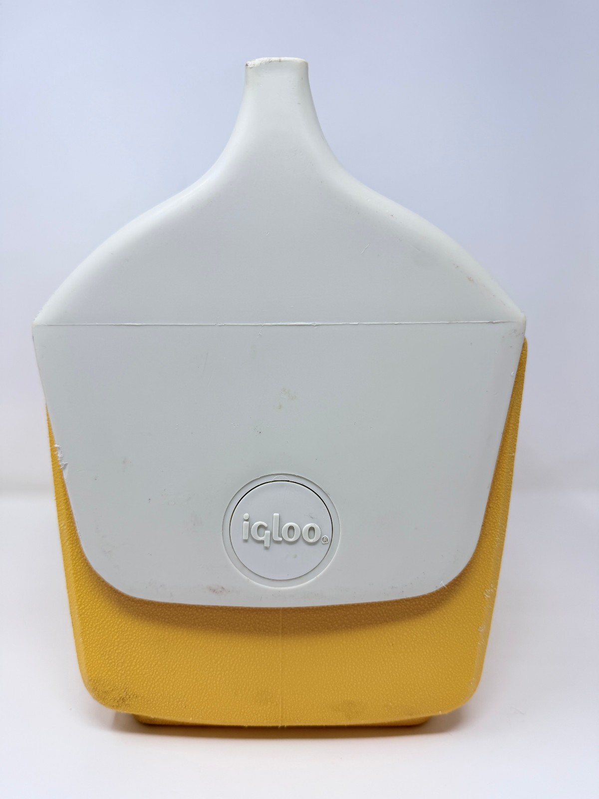 Playmate by Igloo Cooler Lemon Yellow/White W/ Side Push Button- USA