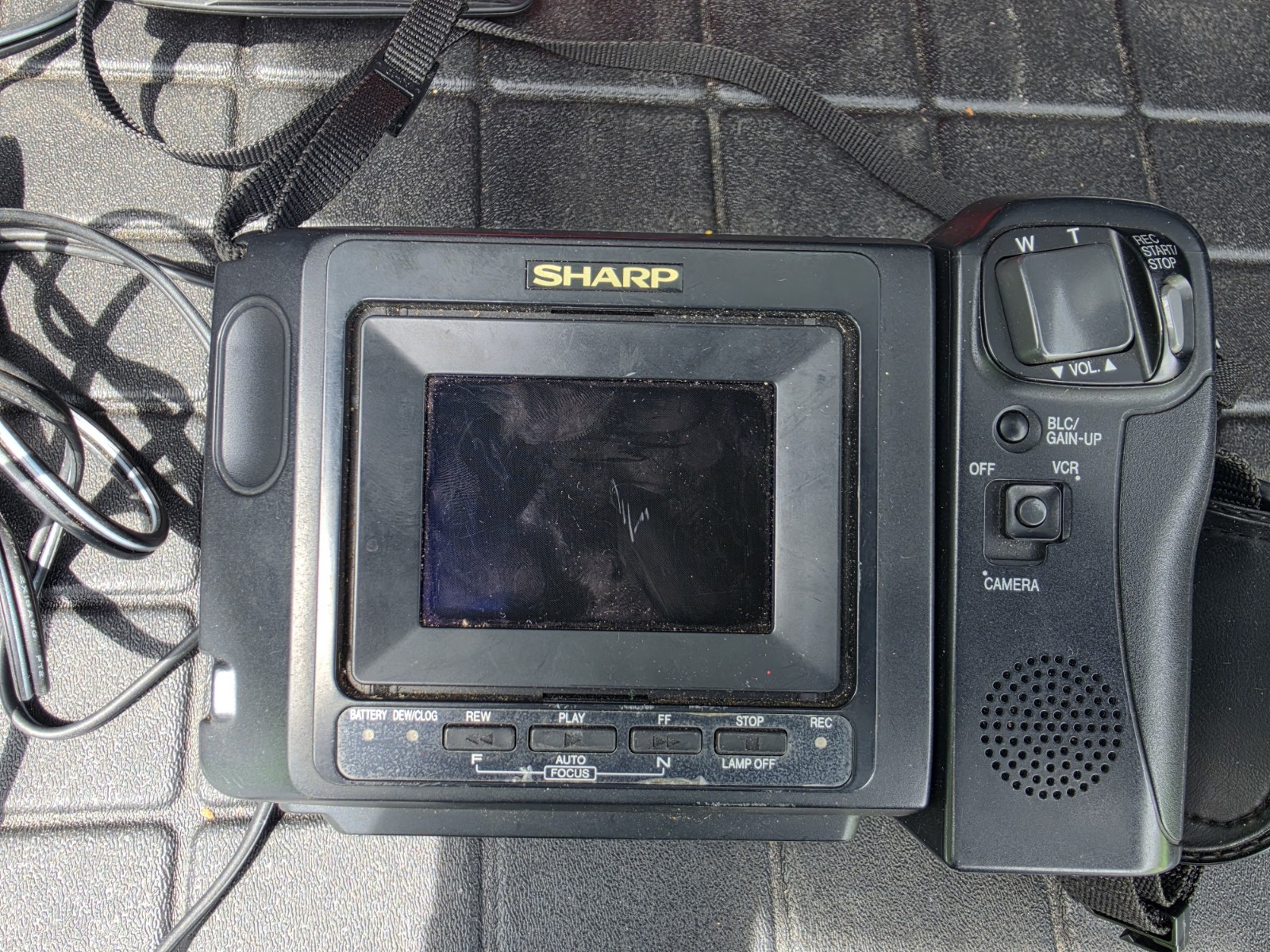 Sharp Viewcam VL-E39U 8mm Video 8 Camcorder VCR Video Player - Working