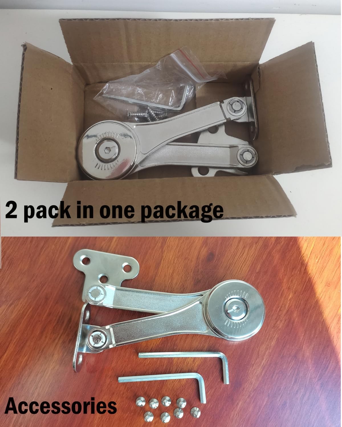 2 Pack Cabinet Hinge Door Concealed Hinges Fixed Soft Hinges Heavy Duty Lid S...