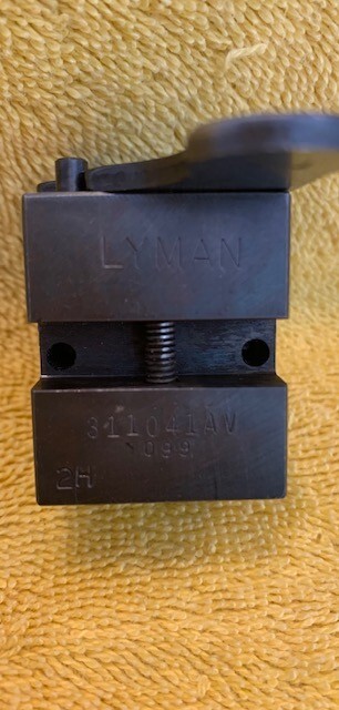 30 caliber, 173 gr,  two cavity Lyman bullet mold  311041