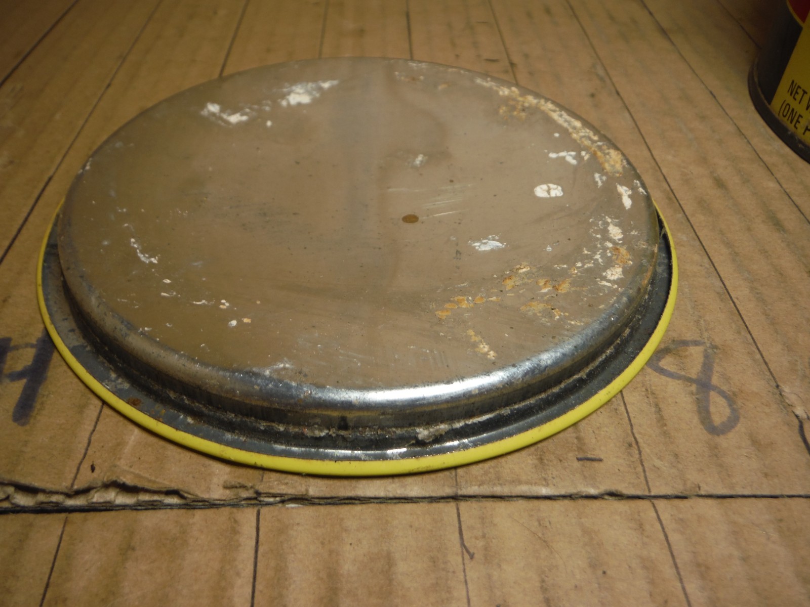 SC Johnson Paste Wax container