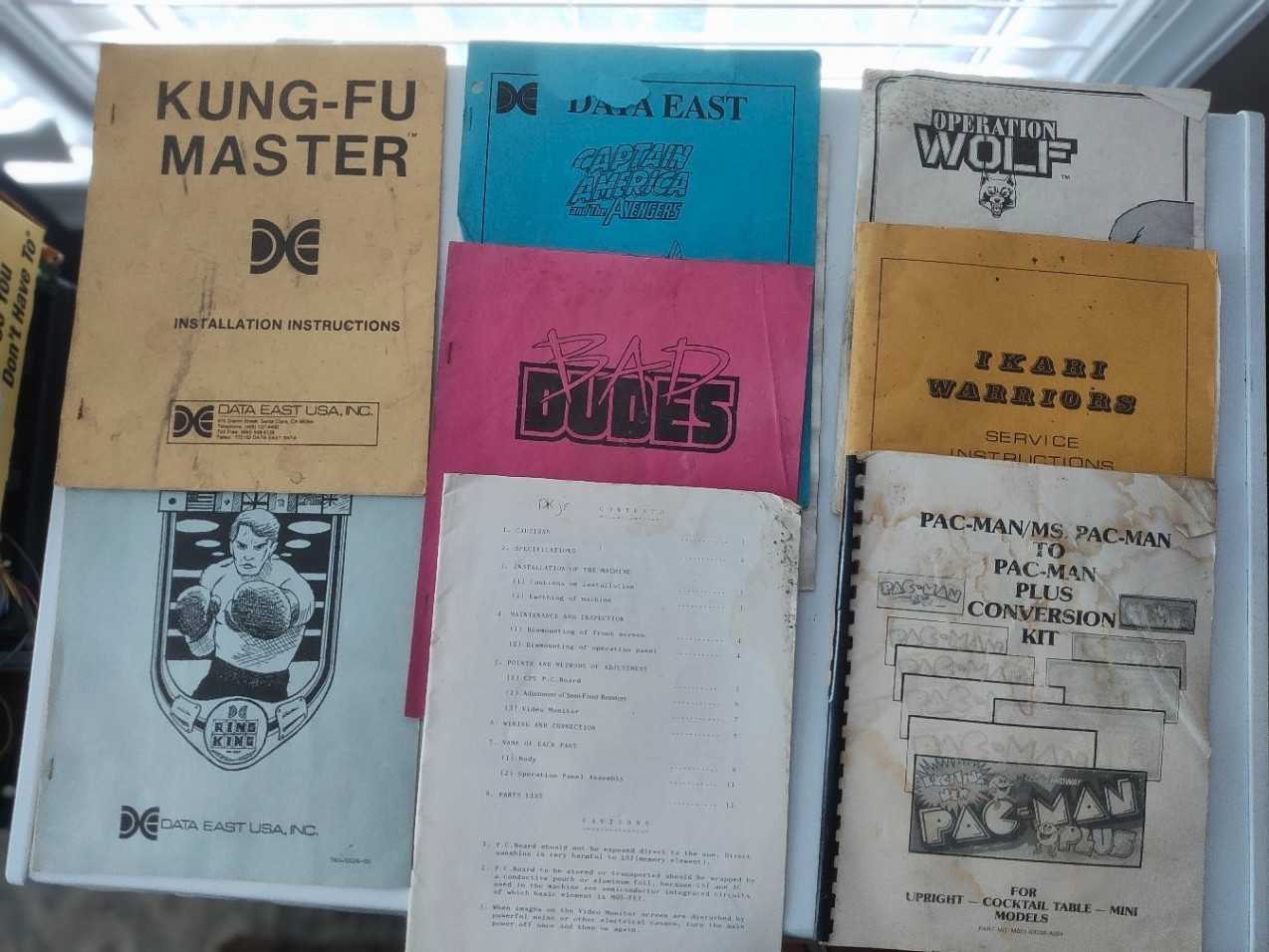 Lot of 4 original manuals, you choose