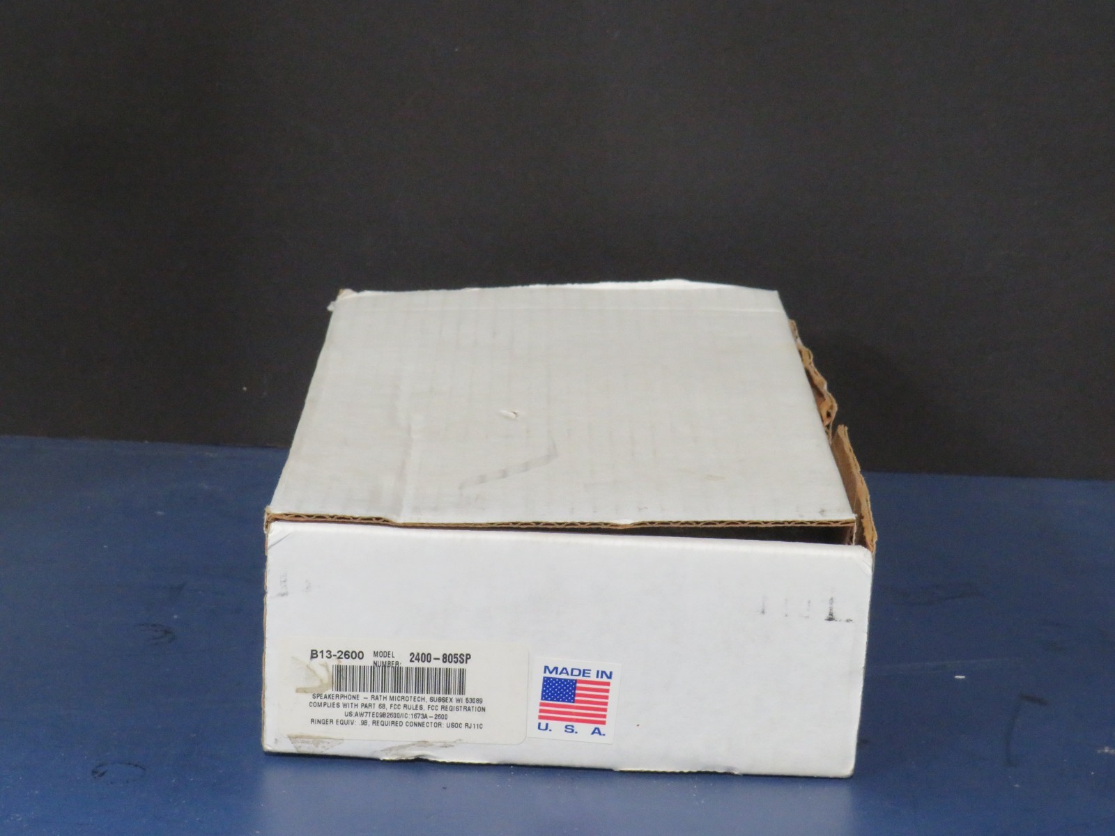 RATH 2400-805SP SPEAKERPHONE B13-2600 EMERGENCY CALL BOX
