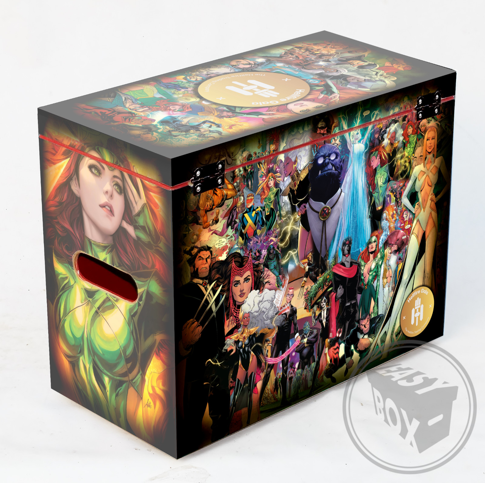 X-Men Hellfire Gala - Large Comic Book Hard Storage Box Chest MDF