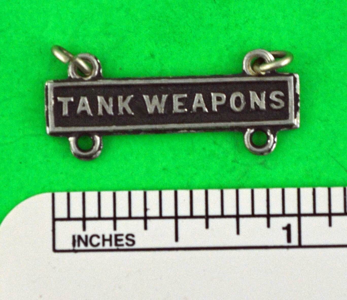 TANK WEAPONS - ARMY MARKSMANSHIP BADGE QUALIFICATION ATTACHMENT BAR TAB