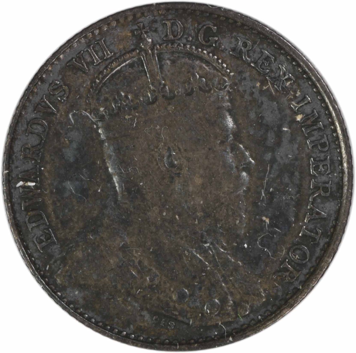 1903 H Canada 5 Cents Large H KM13 AU Uncertified #213