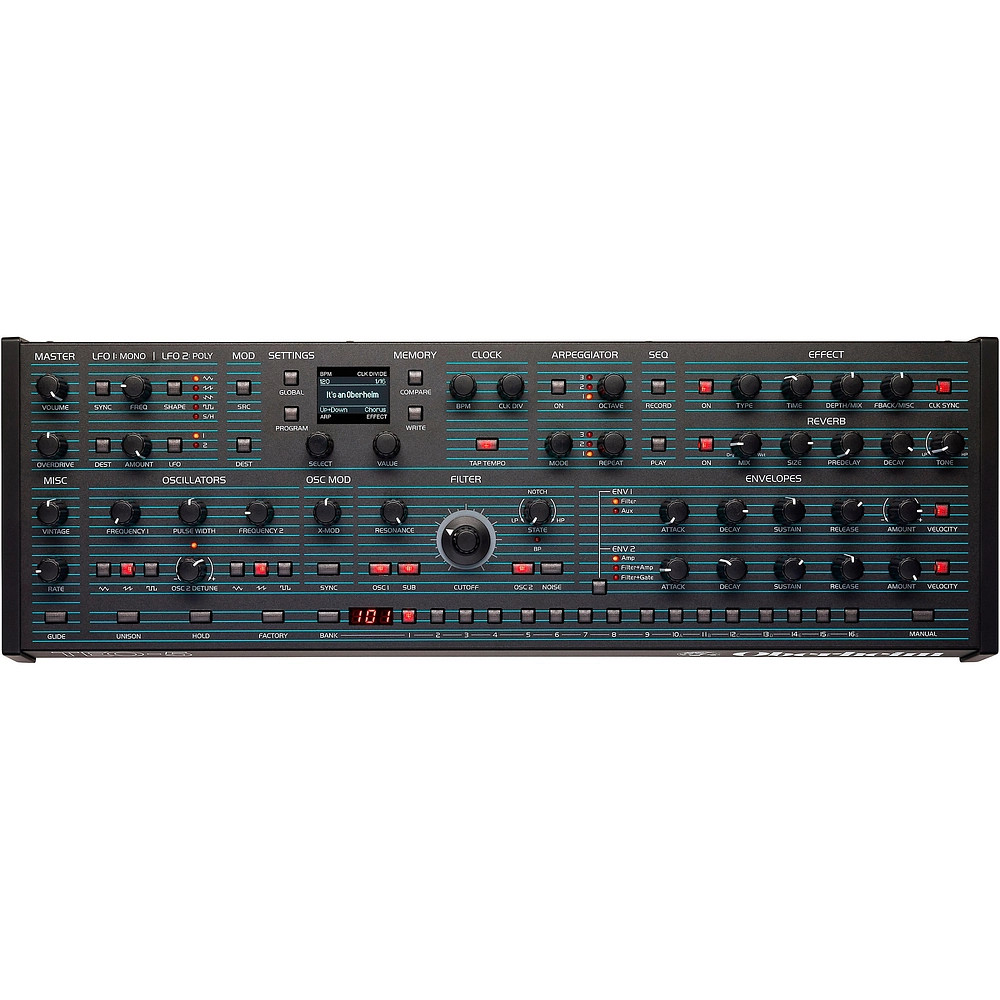 Oberheim TEO5 Desktop Module 5Voice Polyphonic Analog Synthesizer