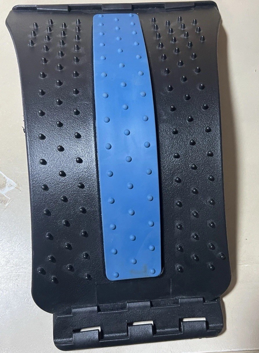NMulti-Level Back Stretcher Lumbar Support Device Spine Relief & Posture Aid