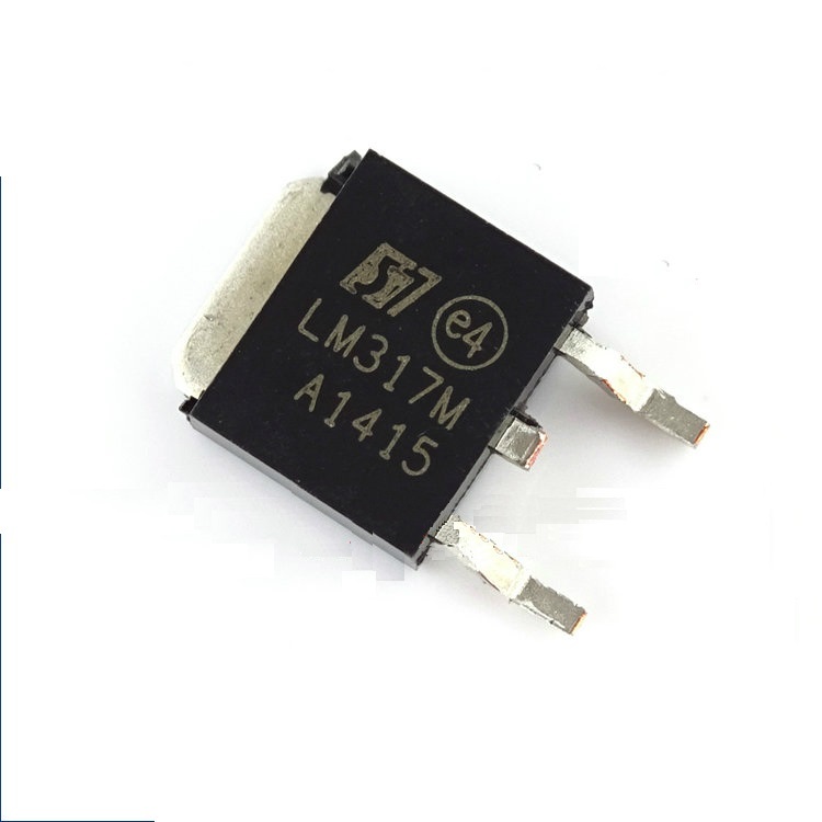 50PCS LM317 LM317M Medium Positive Adjustable Voltage Regulator 1.2-37V TO-252