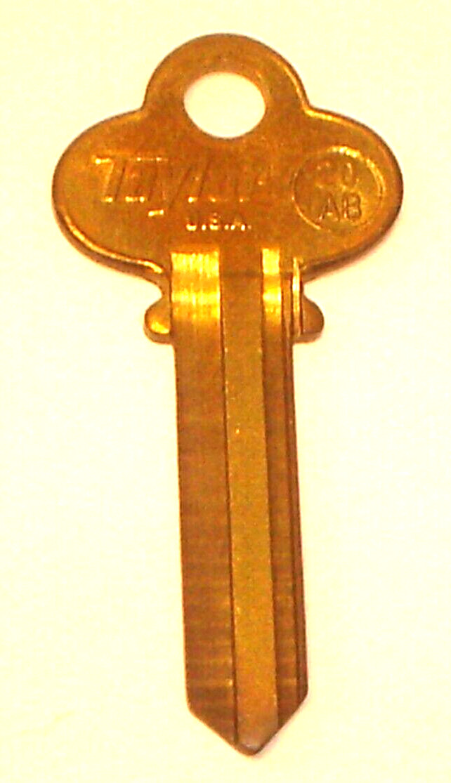 Taylor 20AB C02 1000AB Uncut Brass Key Blank 6-Pin - New Old Stock