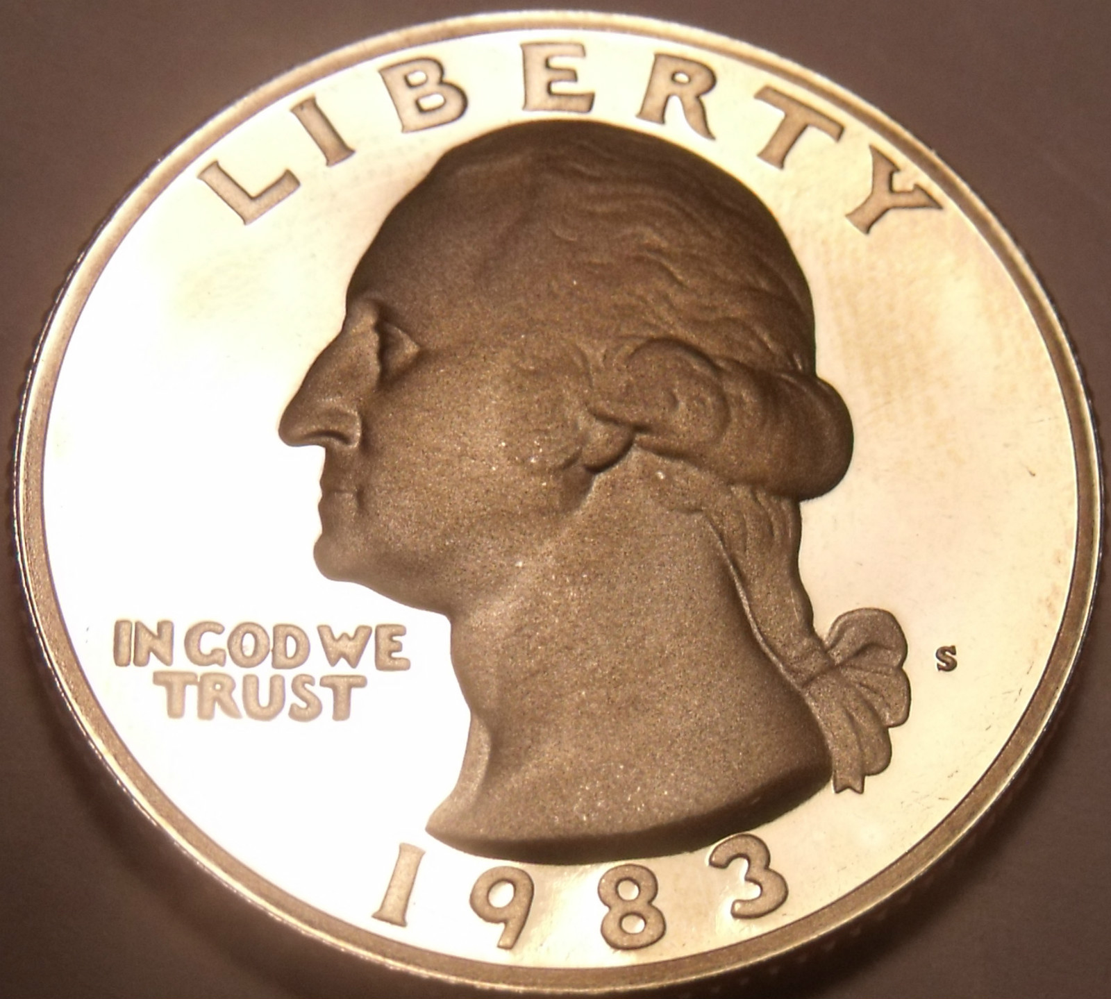 United States 1983-S Proof Washington Quarter~Proofs Are Best~Free Shipping