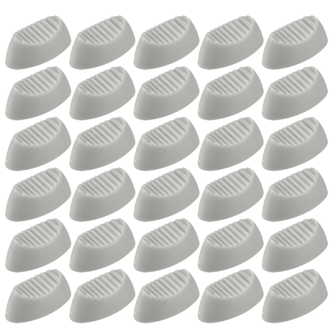 Console Mixer Slider Fader Knobs Replacement for Potentiometer Grey 30pcs