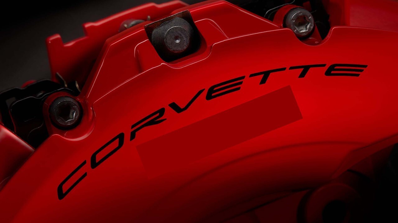 6 x for Corvette C8 Brake Caliper Decals sticker -Color Options- Fast