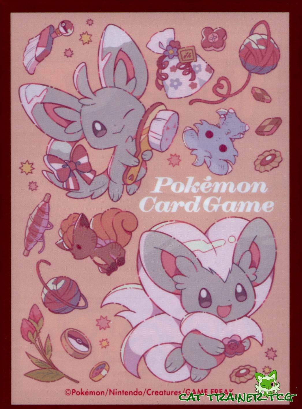 x1 Minccino & Cinccino Sleeve Pokemon Center Japan Original New Unplayed