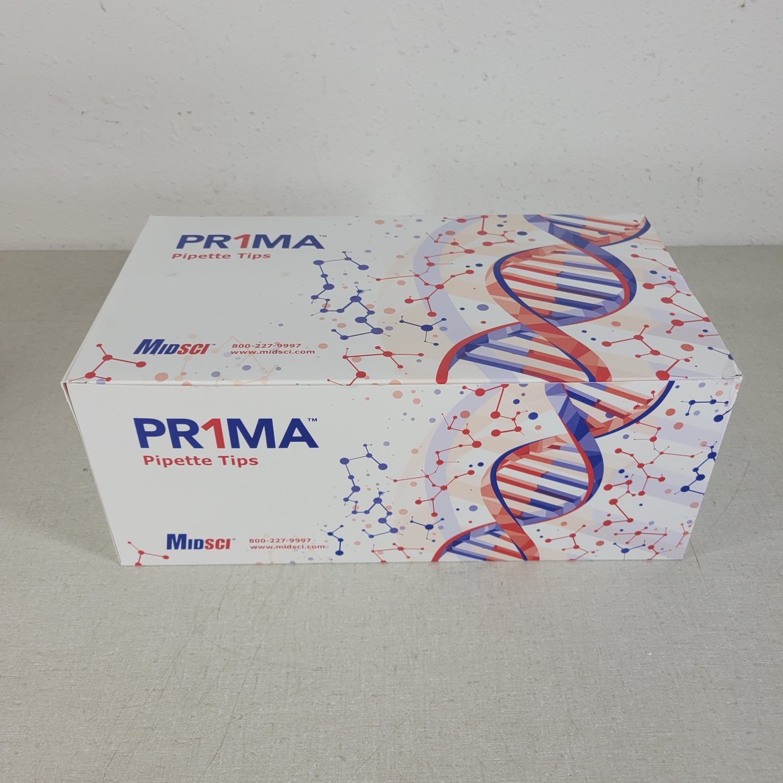 MidSci PR-10RK-FL Prima 10ul Barrier Tips Racked Clear Low Retention 10 Racks 96