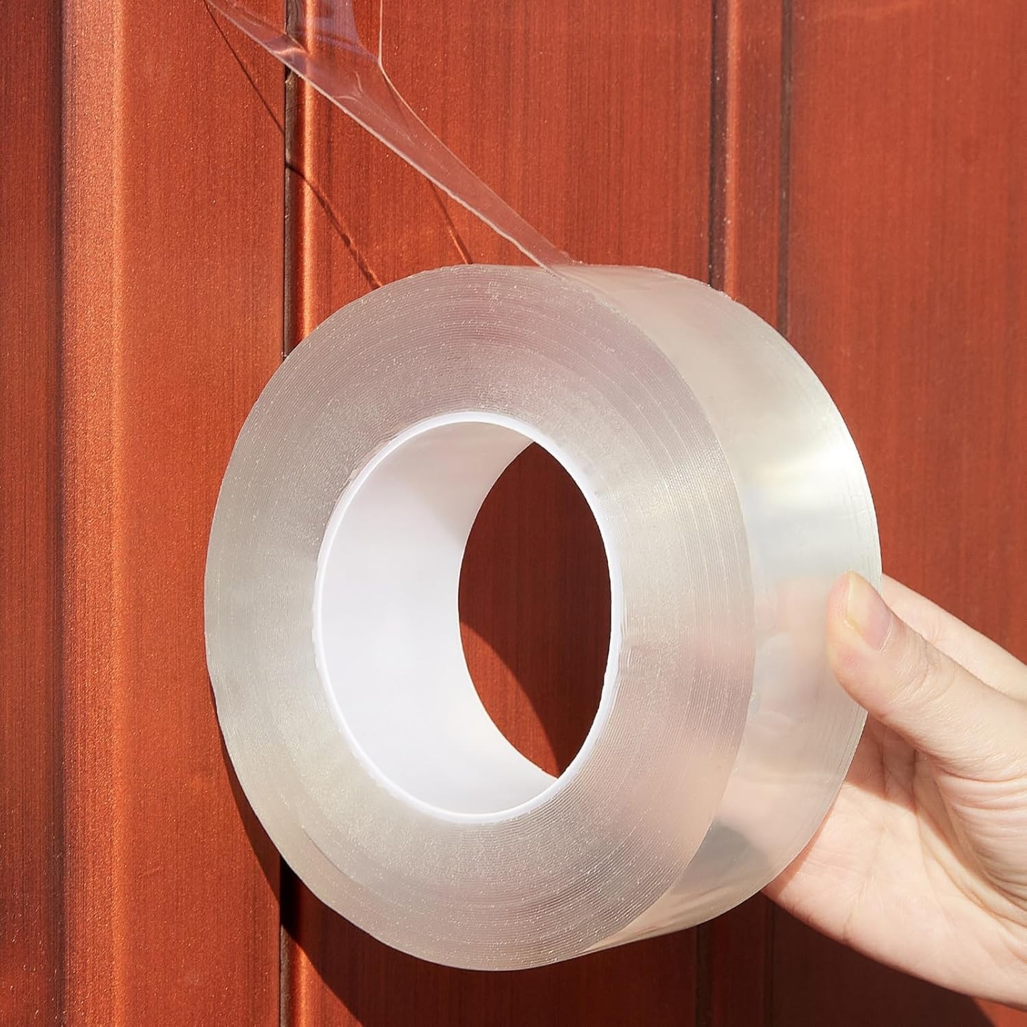 Transparent Window Weather Sealing Tape, 2-Inch x 33ft, Clear Window Draft