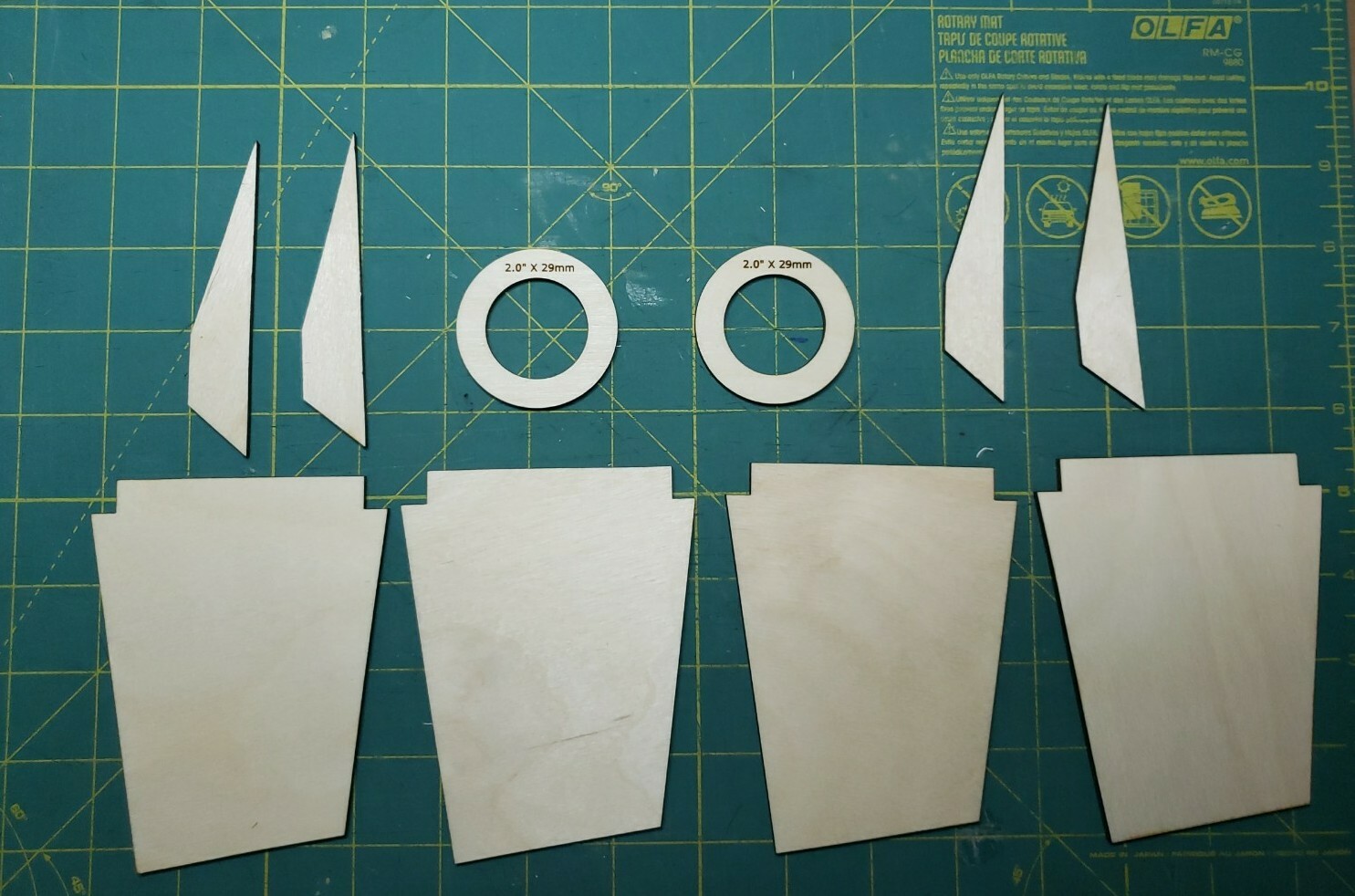 eac Viper Upscale Kit using Estes Pro Series II parts 2" diameter 30" tall!