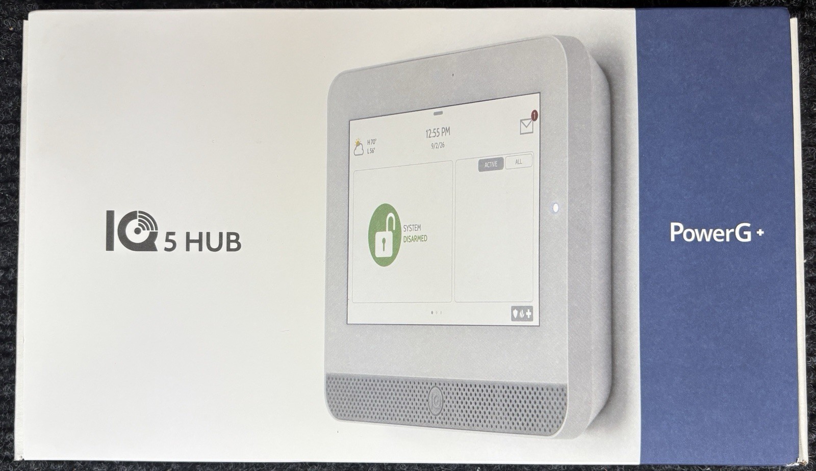 Qolsys IQH5018 AT&T IQ5 Hub PowerG+ 915, Whole Home Hub with 7" Touchscreen