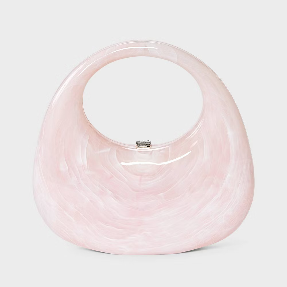 Crescent Marble Minaudiere Clutch - A New Day