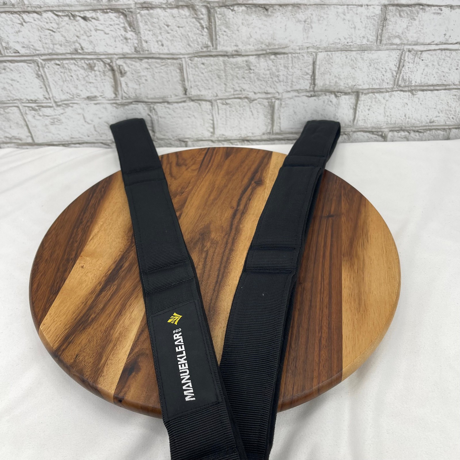 Manueklear Pro Tricep Rope Cable Attachment Handles Black