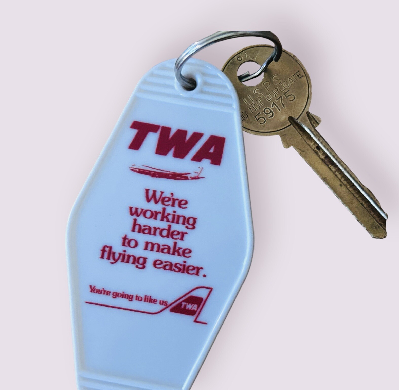 Retro Airline Keytag Set: Eastern, Pan Am & TWA