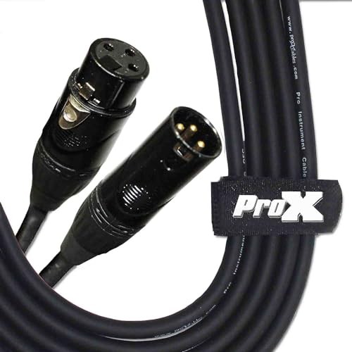 Prox XC-MIC15 15 Ft. Balanced XLR3-F to XLR3-M High Performance Microphone Cable