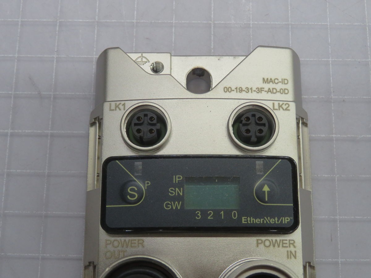 BALLUFF BNI006A ETHERNET IO LINK MASTER T267899