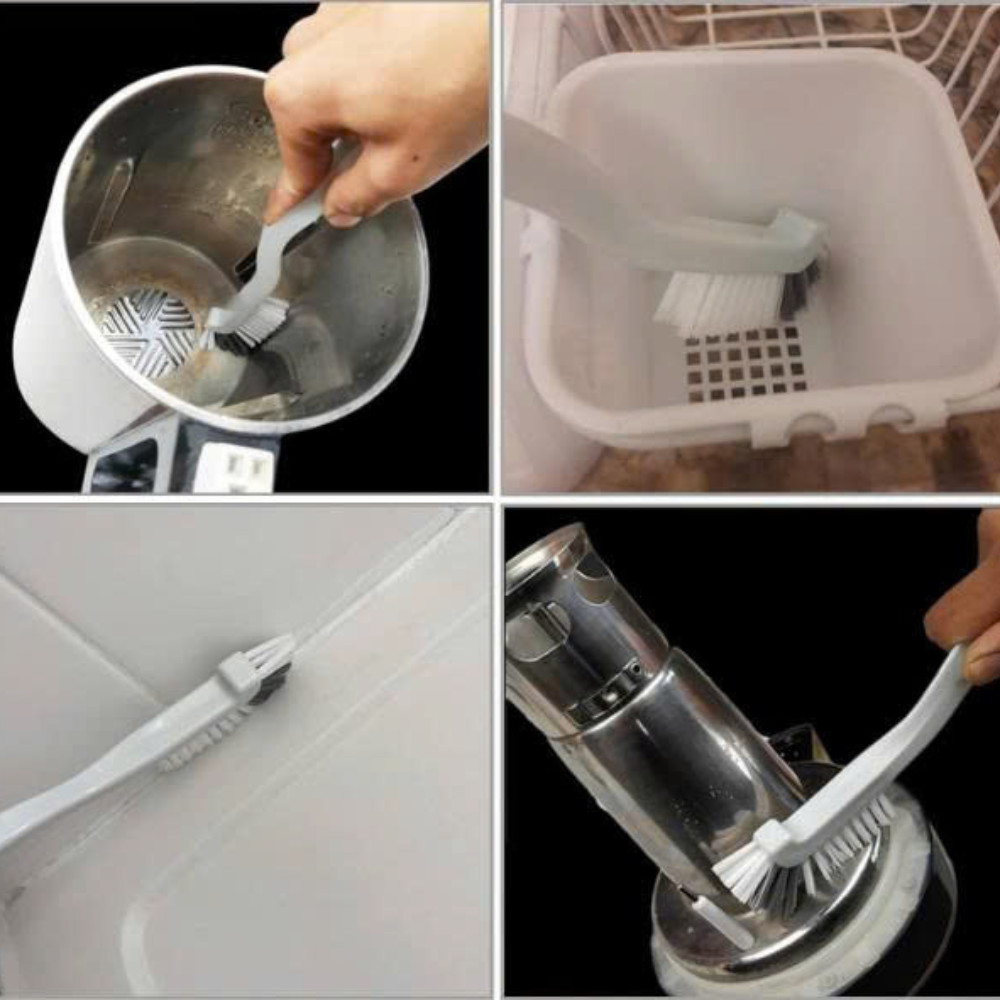 Kitchen Scrub Brush, Right Angle Cleaning Brush for Sink Household Dish Pot Pan