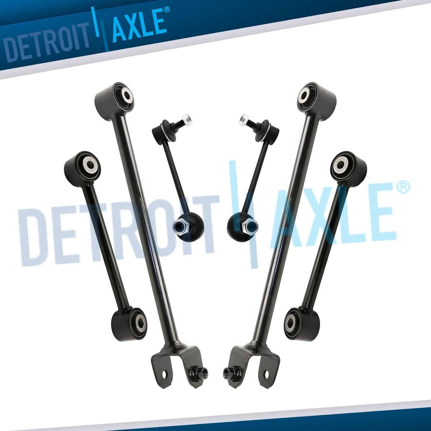 Rear Upper & Lower Control Arms Sway Bars for 2009-17 Honda Accord Acura TL TSX