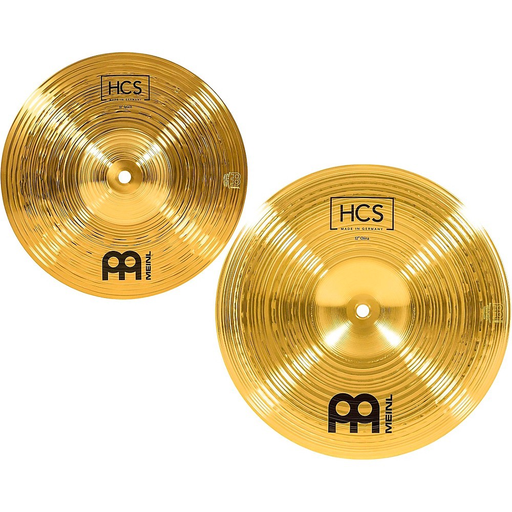 MEINL HCSFX Splash and China Cymbal Effect Stack