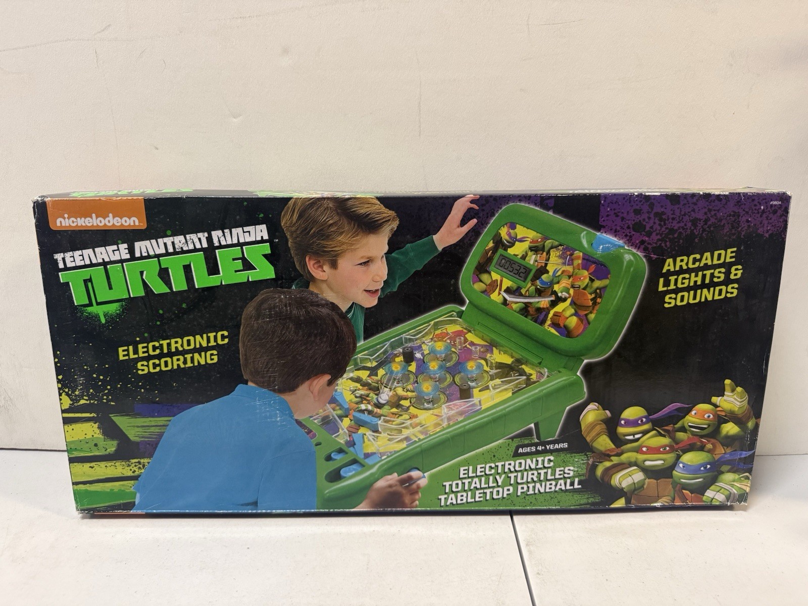 Teenage Mutant Ninja Turtles Electronic Totally Turtles Tabletop Pinball