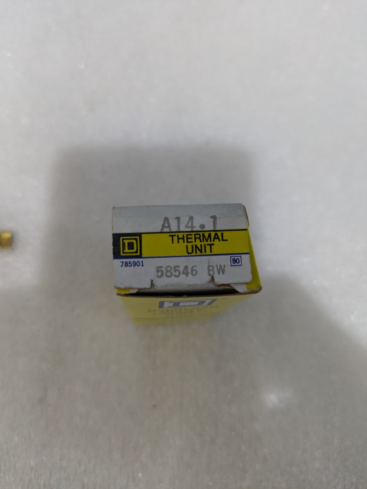Square D A14.1 58546 Thermal Overload Relay Heater Element Unit Motor Starter