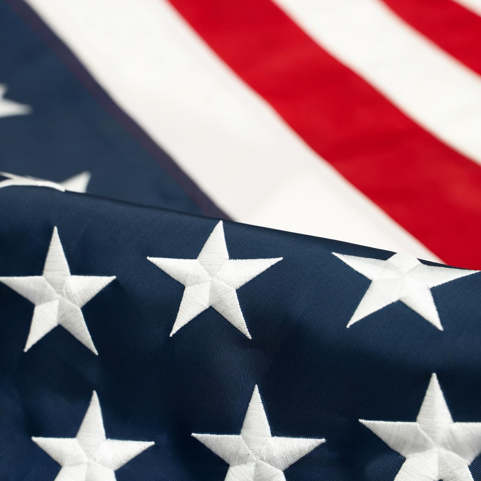 Homissor American Flag 2x3 for Outside USA US Flags Heavy Duty Outdoor Embroi...