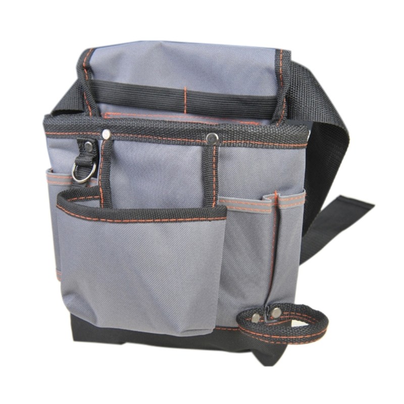 Tool Bag Canvas Cloth Tool Storage Organizer with Multiple Compartments