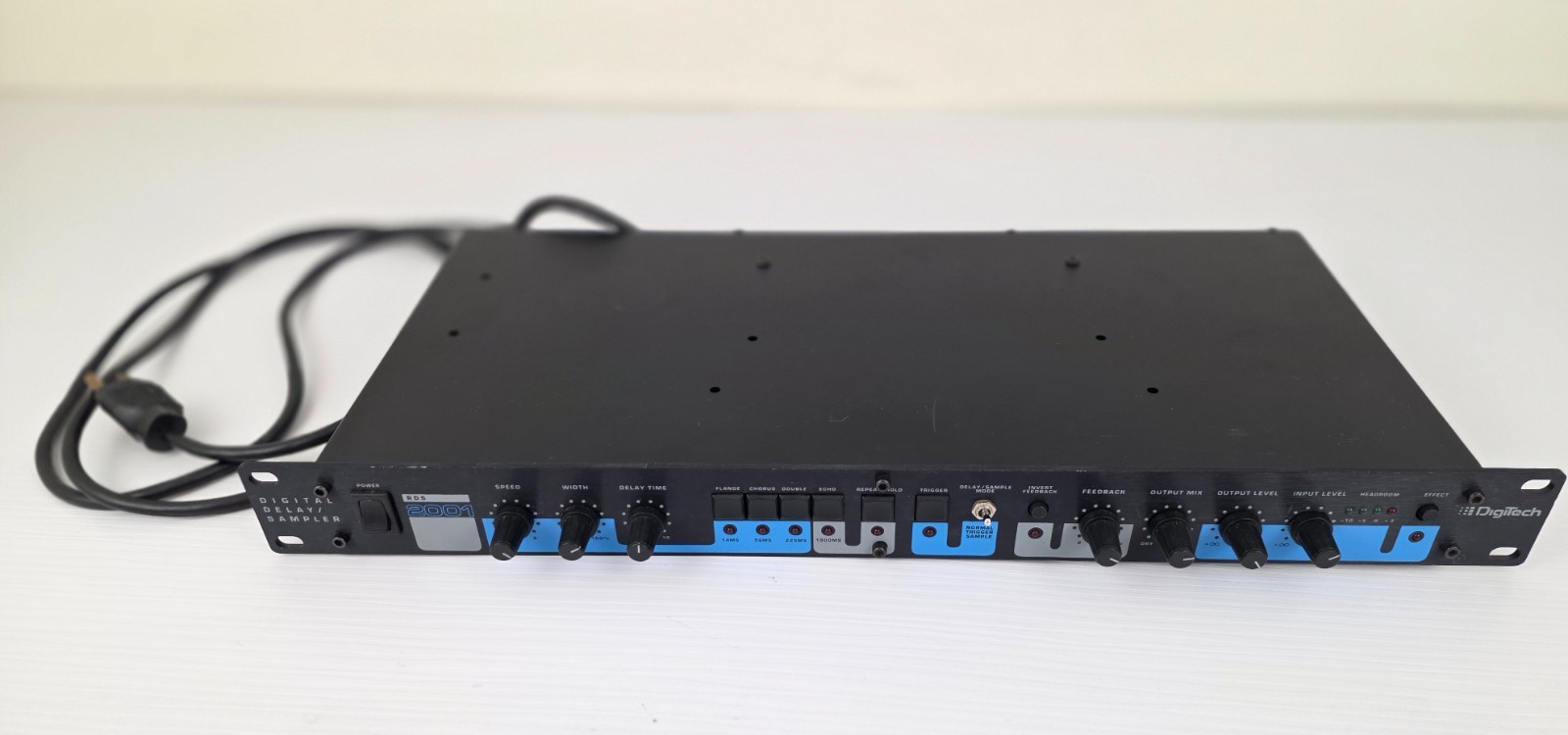 DOD Digitech RDS 2001 Audio Digital Delay Sampler System Rackmount TESTED WORKS