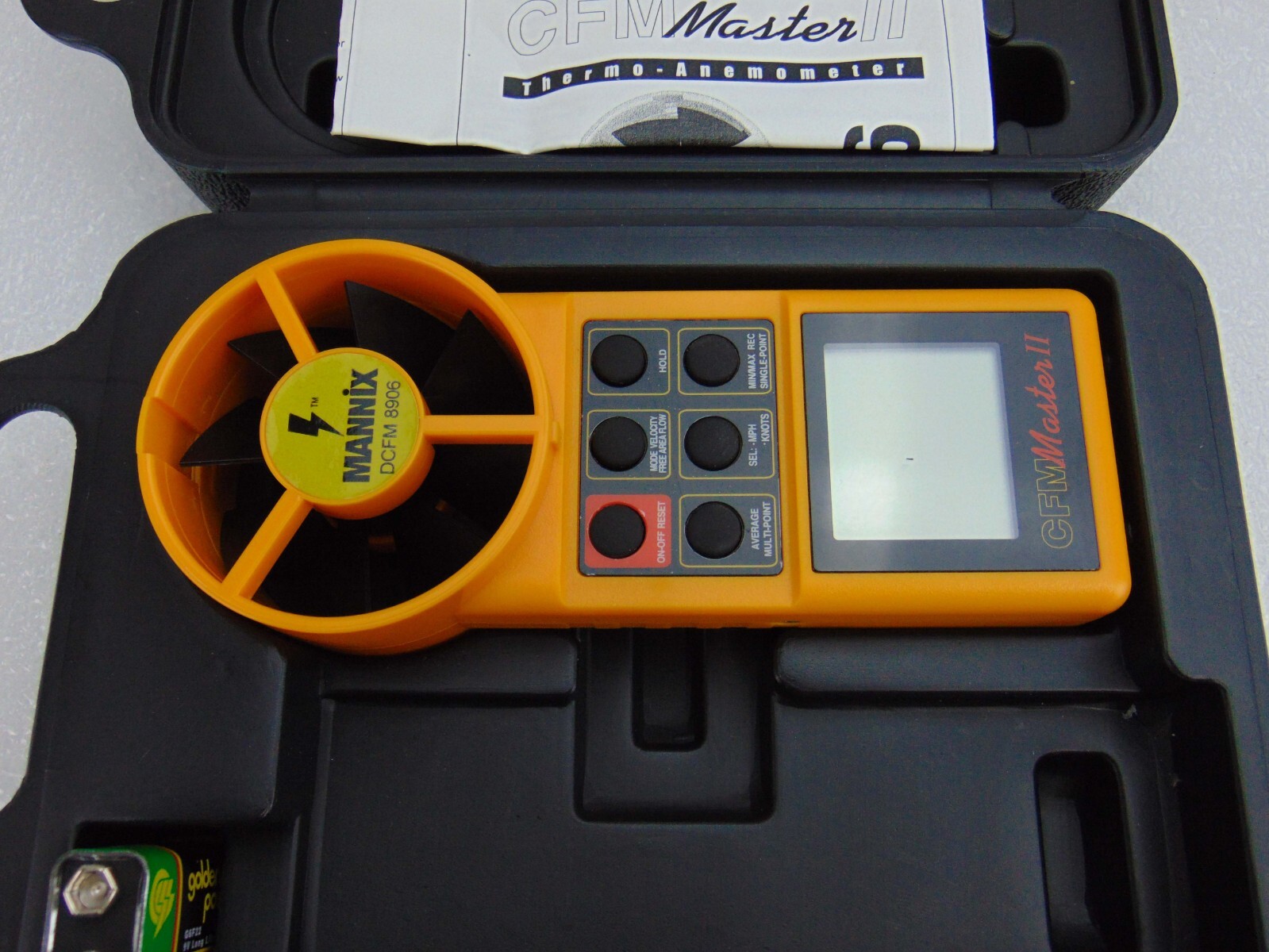 Mannix DCFM 8906 CFM Master II *used working