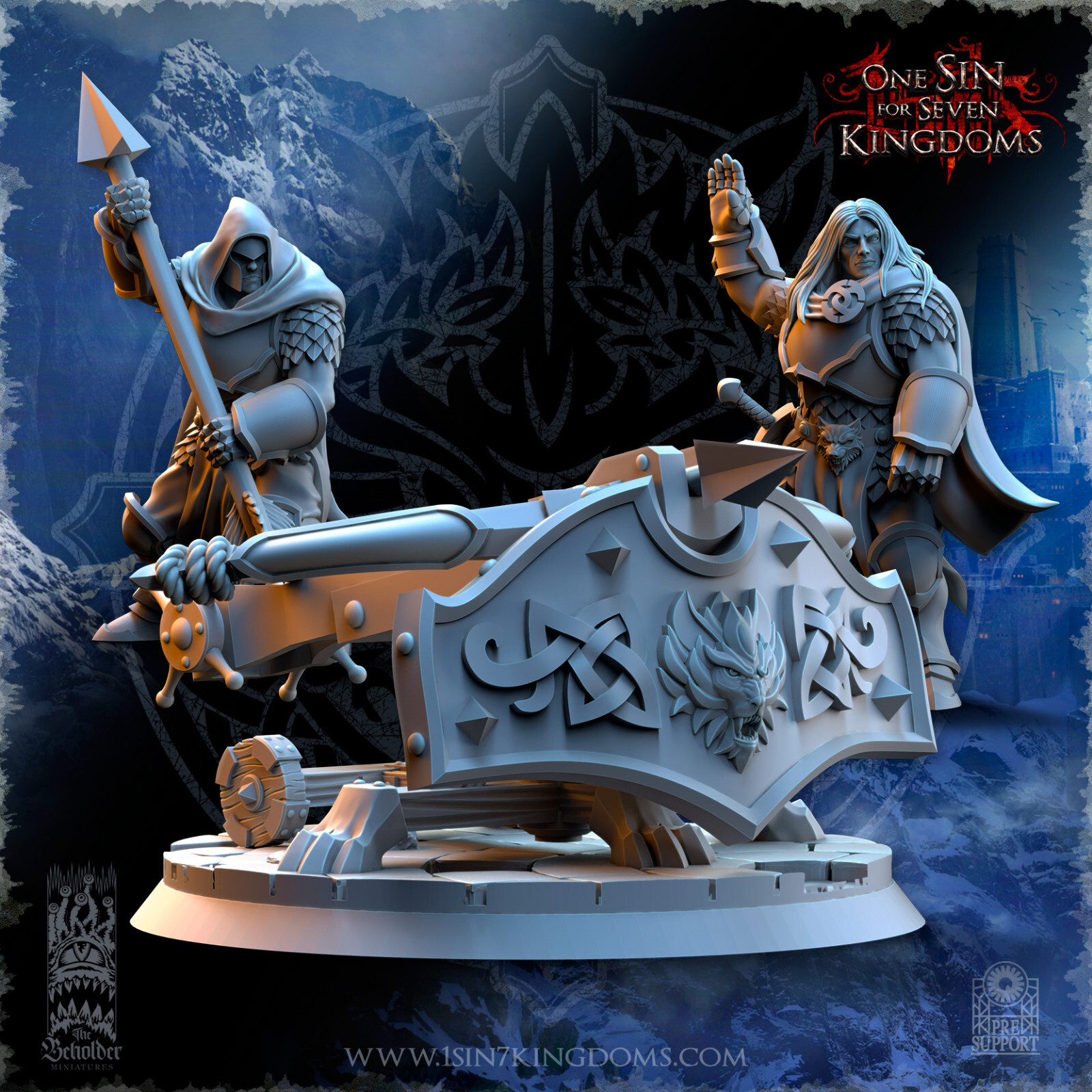 StormWolves Bolt Thrower | The Beholder Miniatures |