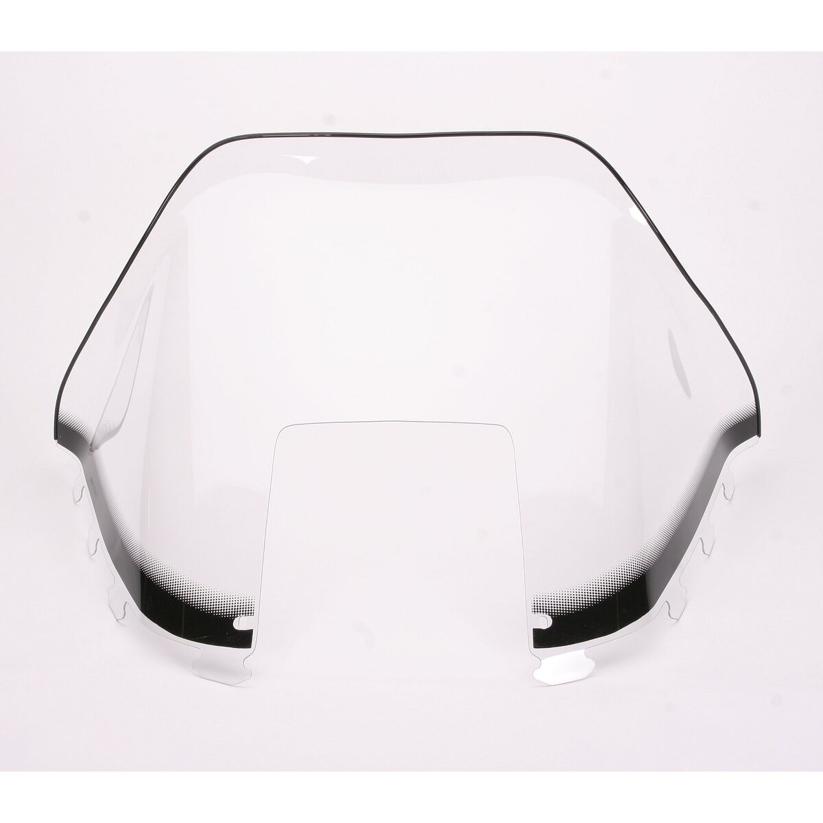Sno-Stuff 13 1/2" Clear Windshield w/Black Gradient Graphics - 450-232-10