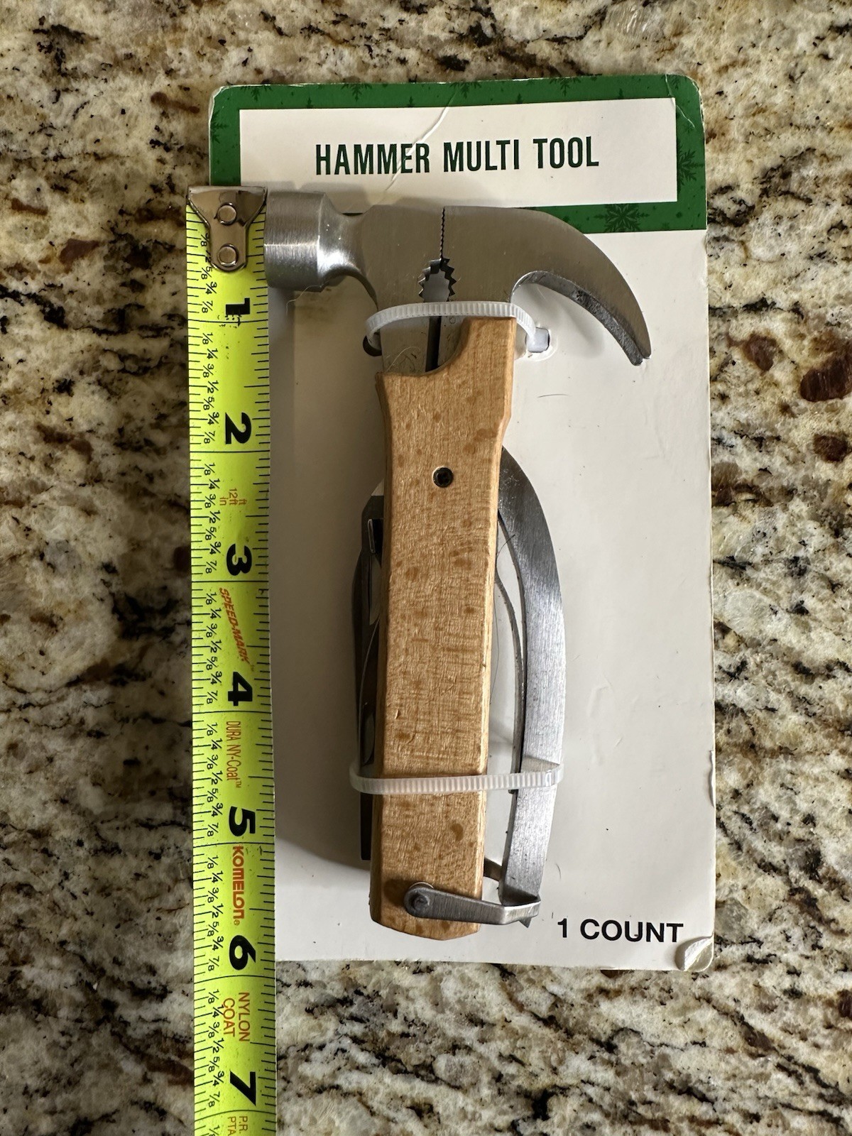 wood-handled hammer multi-tool