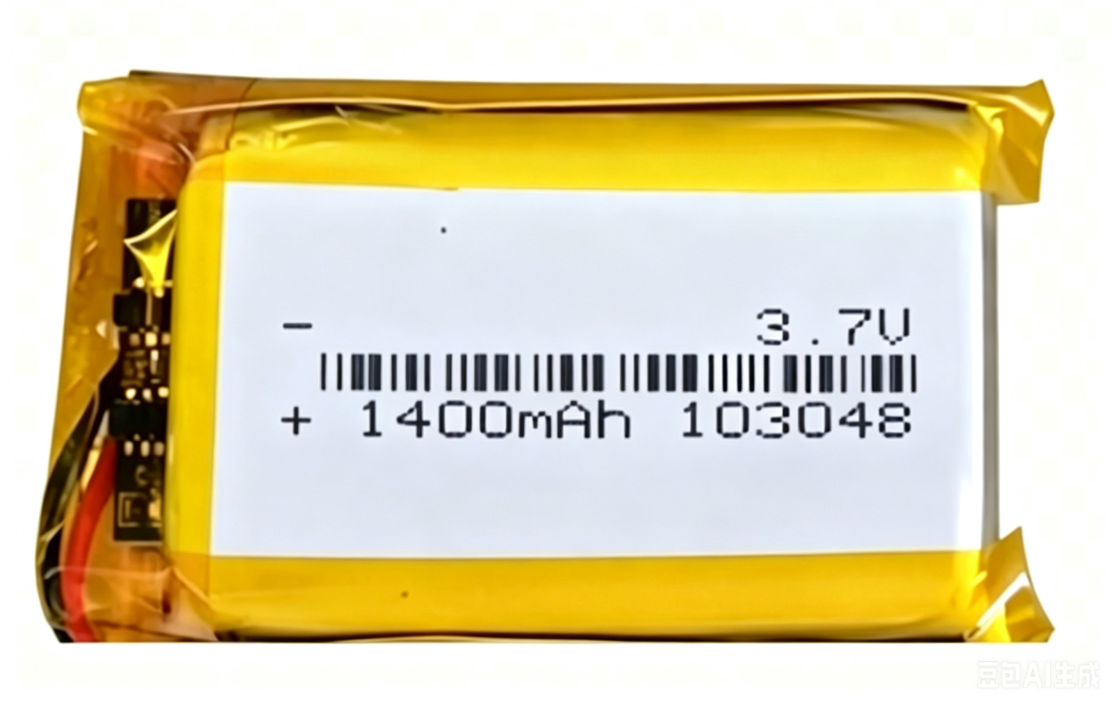 3.7V 1400 mAh 103048 Lithium Polymer LiPo Rechargeable Battery