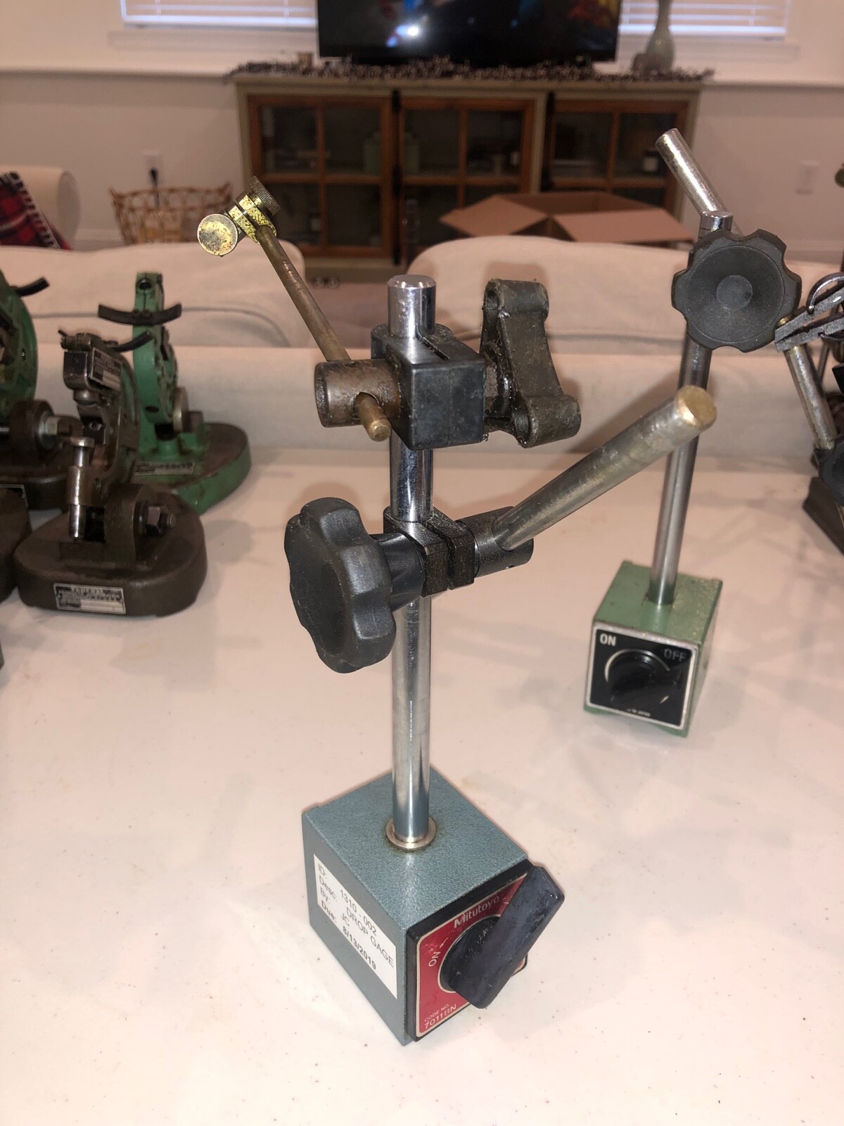 MITUTOYO MAGNETIC TRANSFER INDICATOR STAND CODE NO. 7011 BN