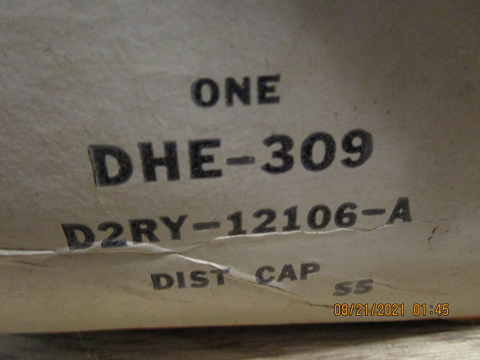 Distributor Cap Motorcraft DHE-309