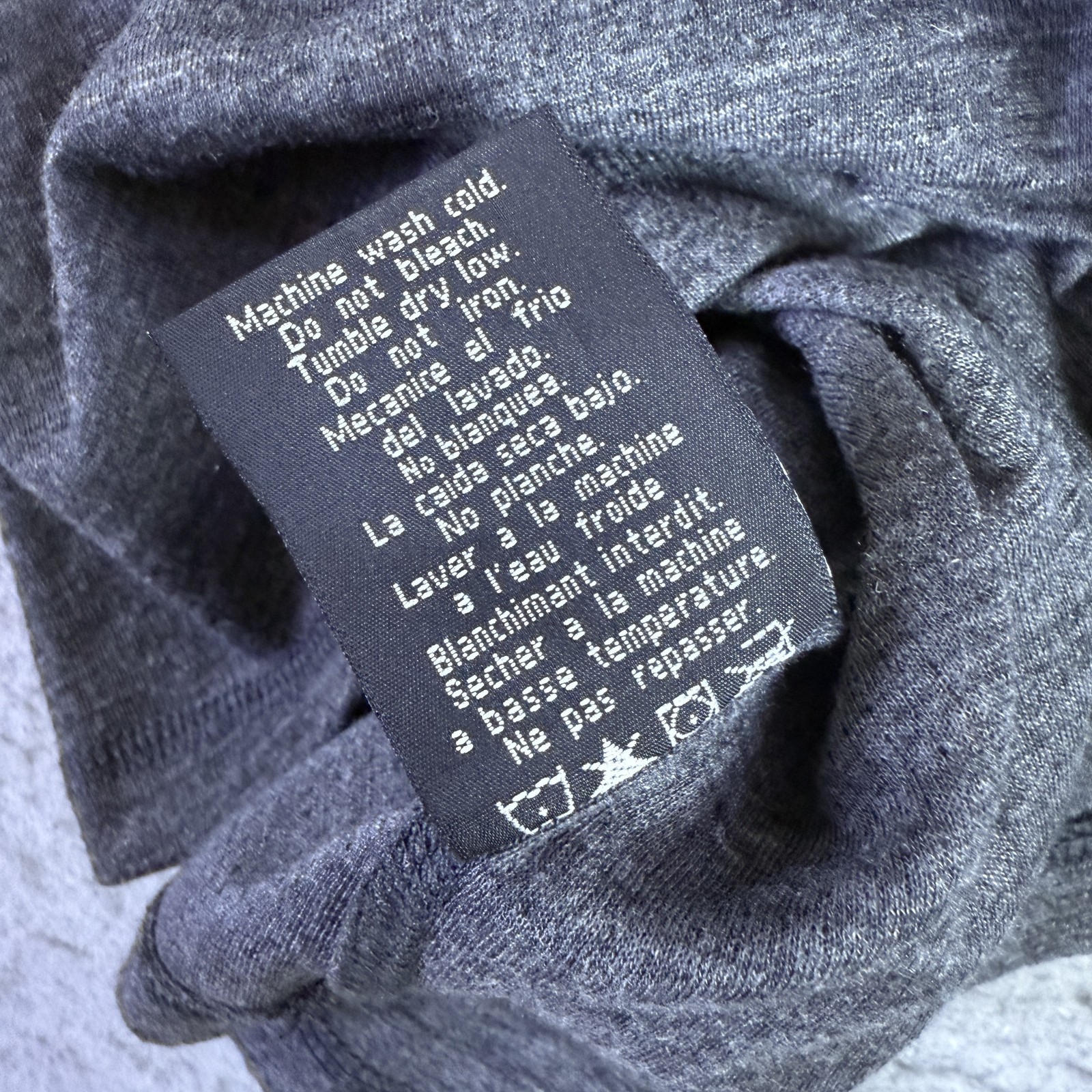 Omni-Wool Mens 1/4 Zip Pullover Size XL Gray Wool Blend Base Layer Gorp Outdoors