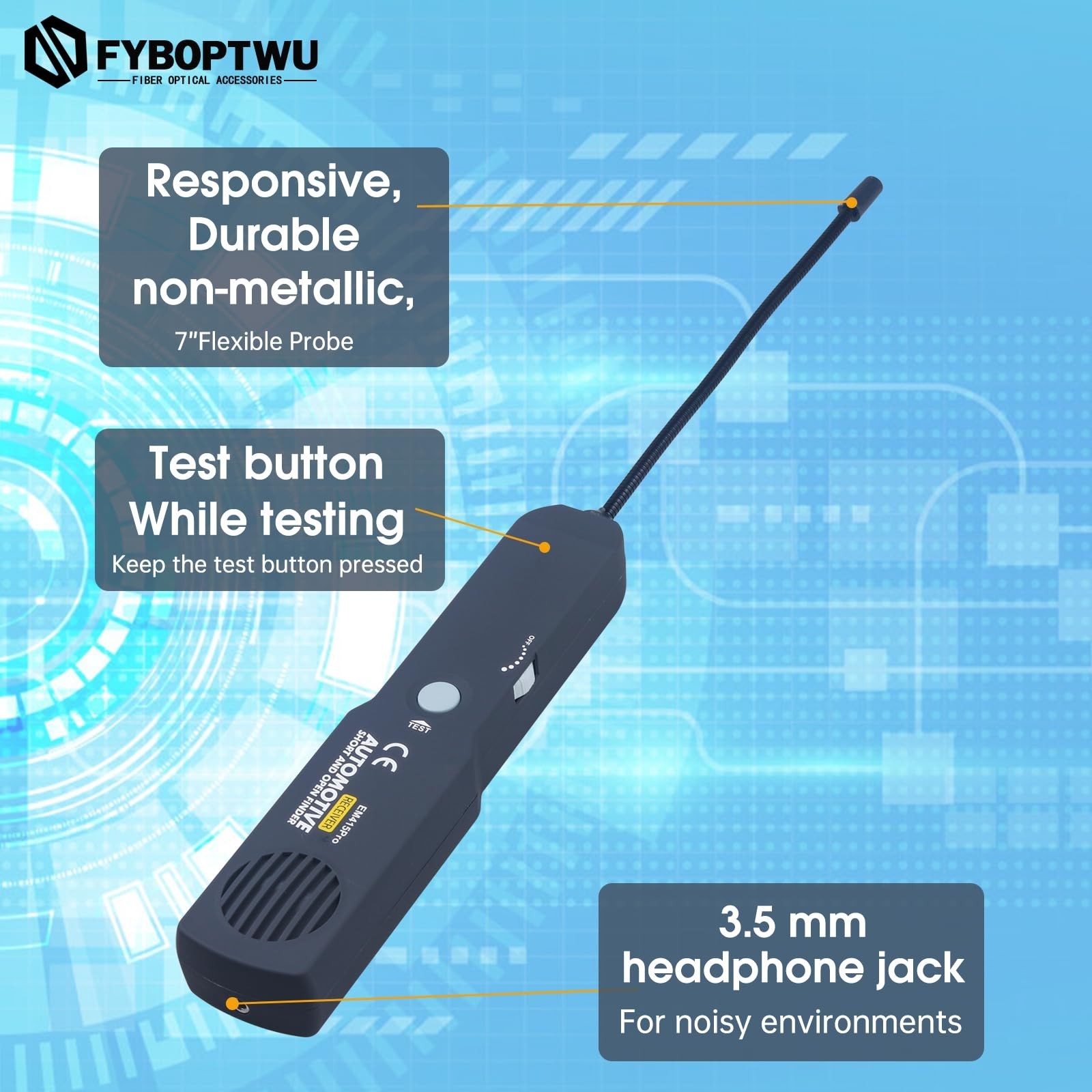 Cable Circuit Wire Tracker Automotive Electrical Open & Short Finder Circuit ...